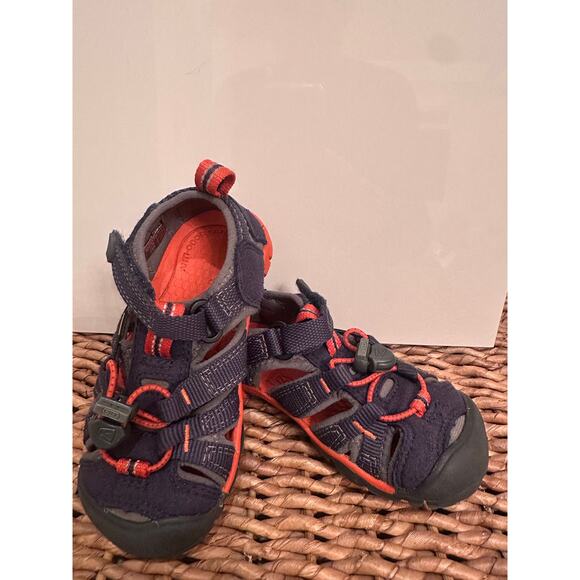 Keen Kids Sneakers - Navy and Orange